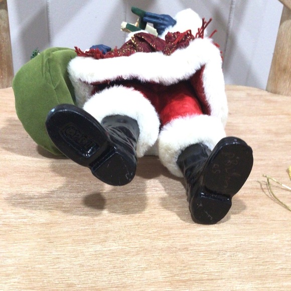 Possible Dreams Clothtique Rocking Horse Wishes Santa Christmas Figurine Decor - Picture 5 of 12